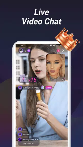 Bazar- Live Video Chat Скриншот 4