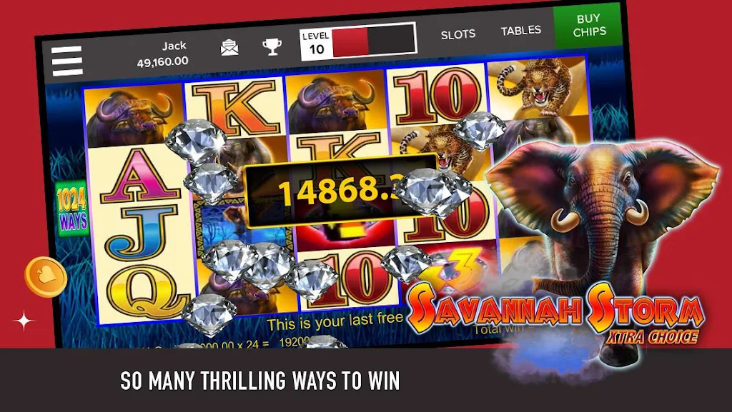 PlayJACK Slots ဖန်သားပြင်ဓာတ်ပုံ 3