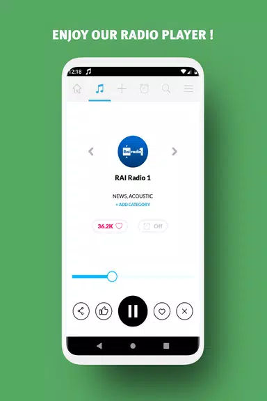 Schermata Radio Italy - FM Radios 1