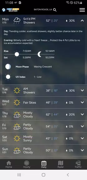 WAFB First Alert Weather स्क्रीनशॉट 3