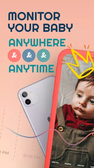 MobiStealth:Cloud Baby Monitor Screenshot 1