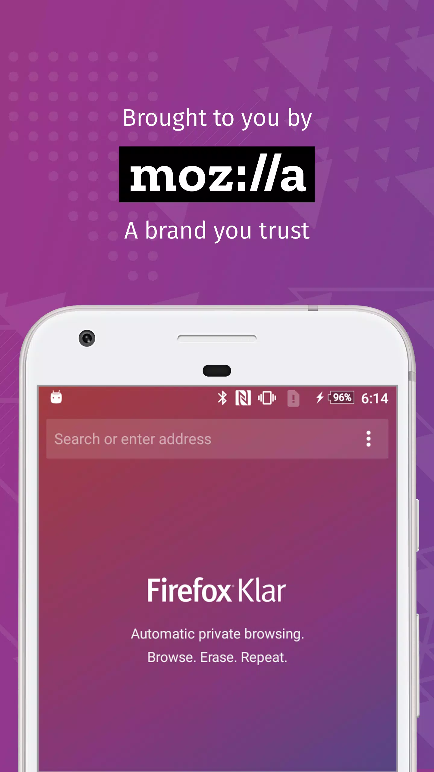 Firefox Klar Schermafbeelding 3