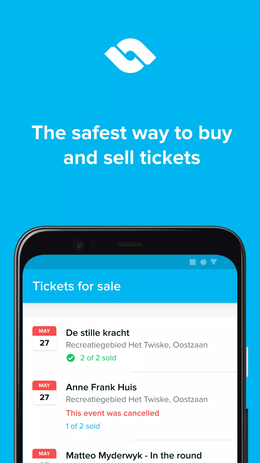TicketSwap Screenshot 1
