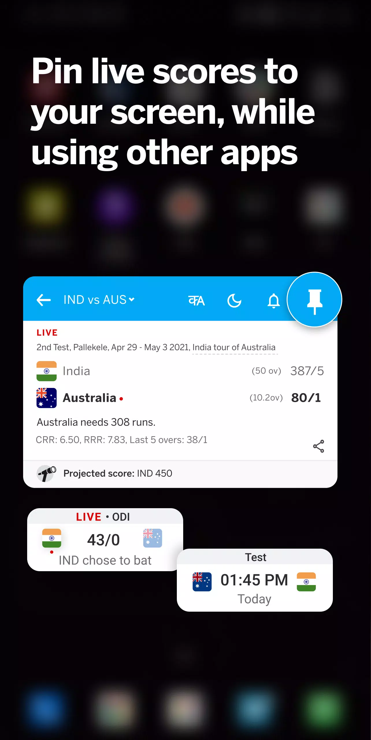ESPNcricinfo - Live Cricket應用截圖第2張