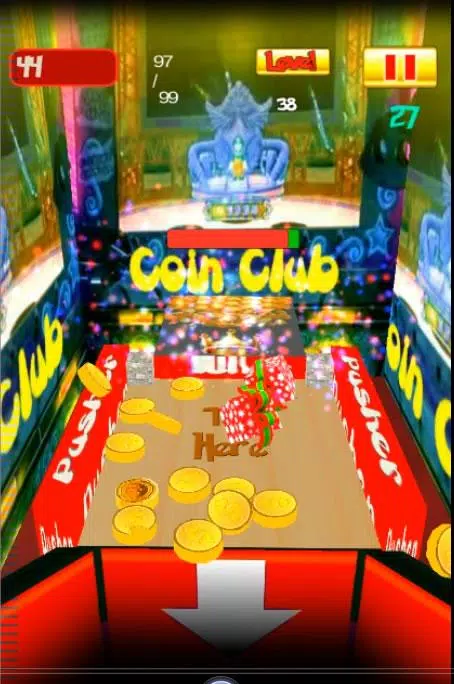 Coin Dozer Christmas King Скриншот 2