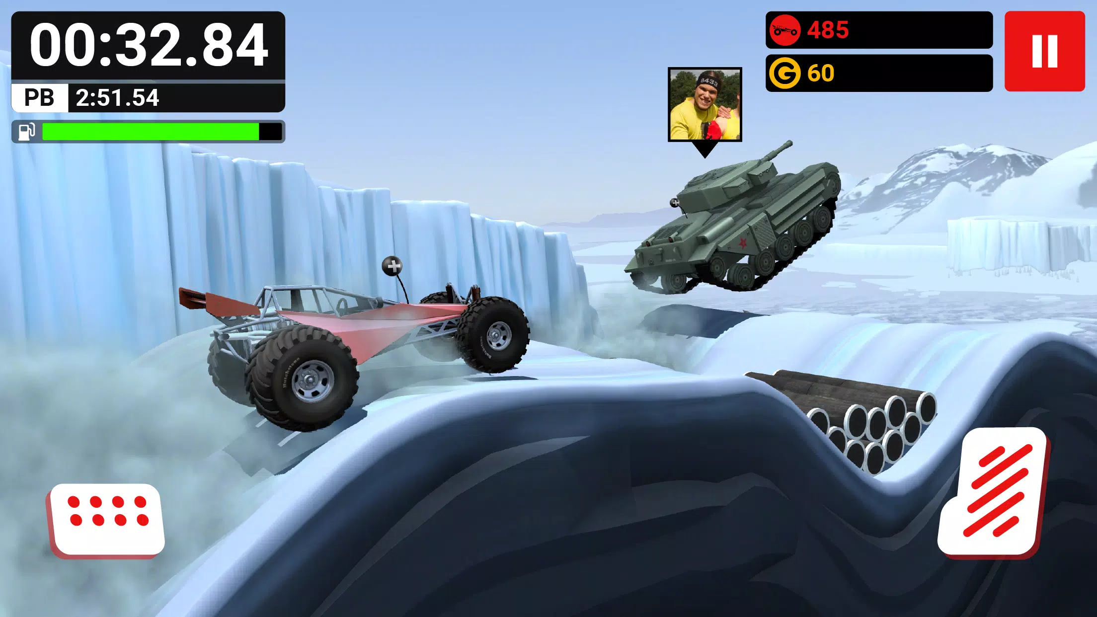 MMX Hill Dash Captura de tela 2