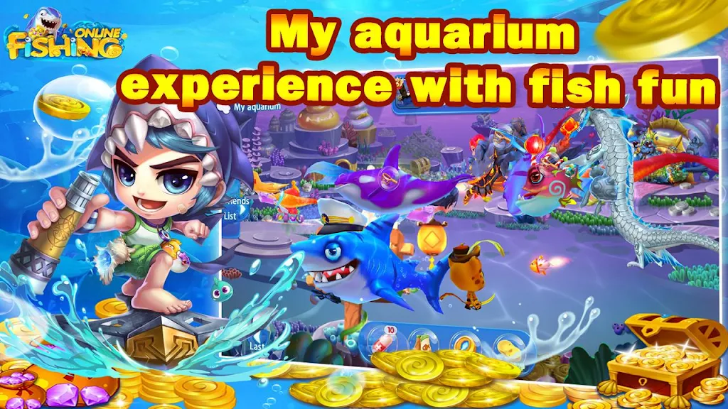 Fishing Online: Classic fish machine, free game Ảnh chụp màn hình 1