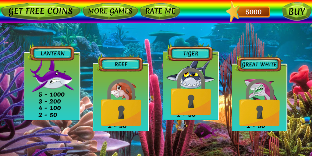 Shark Slots Screenshot 1