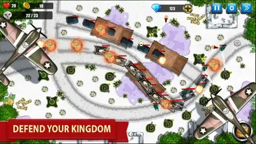 Tower Defense: Toy War Ekran Görüntüsü 2