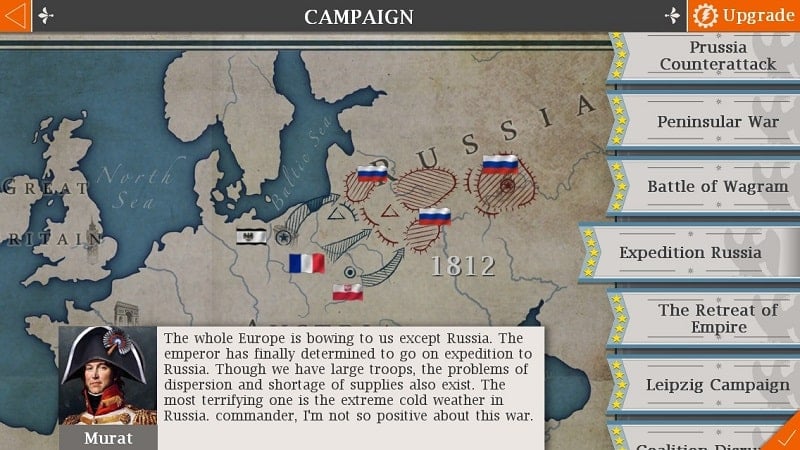 European War 4 : Napoleon Tangkapan skrin 3