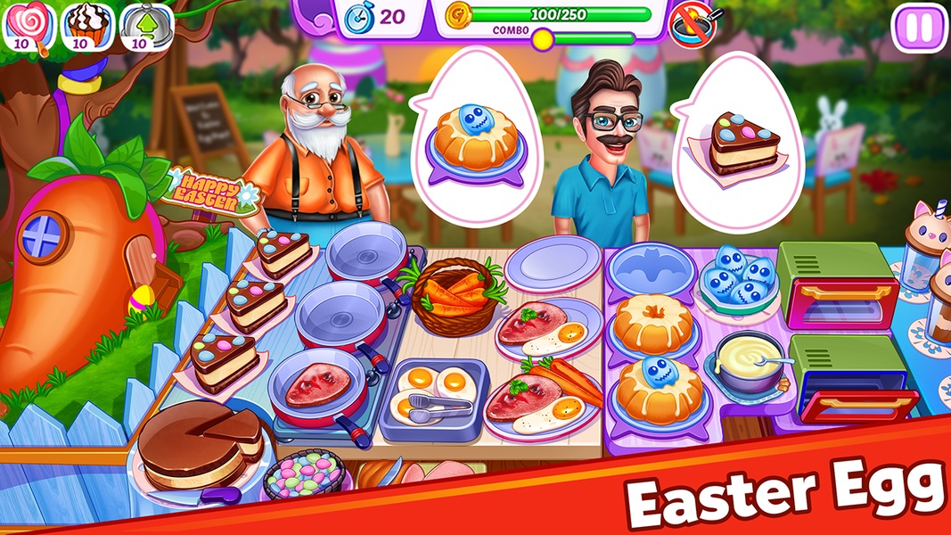 Halloween Madness Cooking Game ဖန်သားပြင်ဓာတ်ပုံ 4