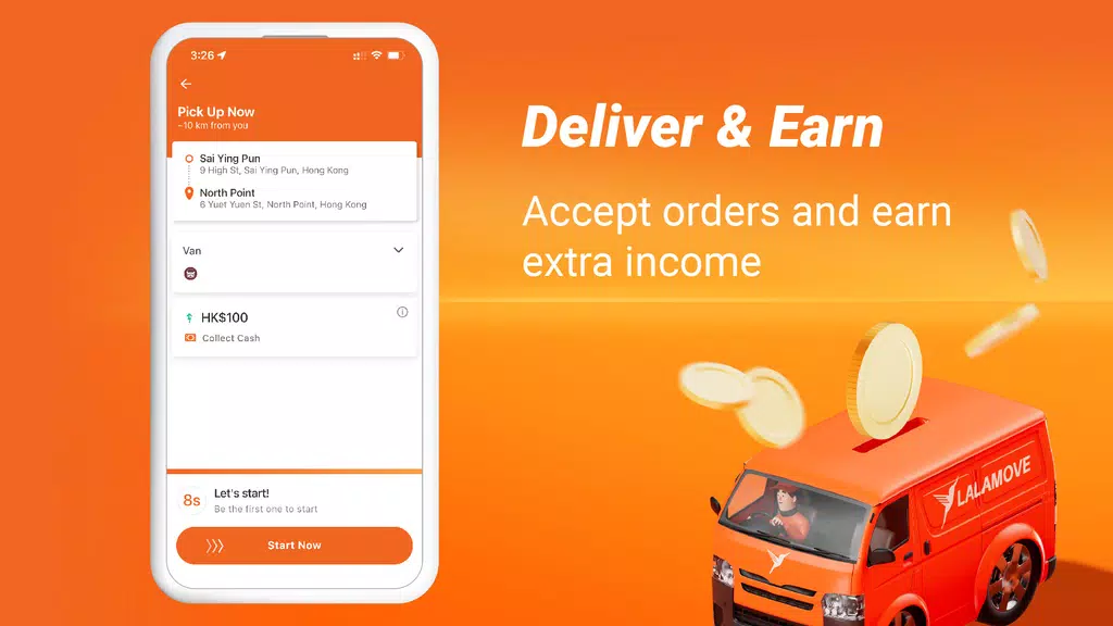 Lalamove Driver - Drive & Earn Ekran Görüntüsü 3