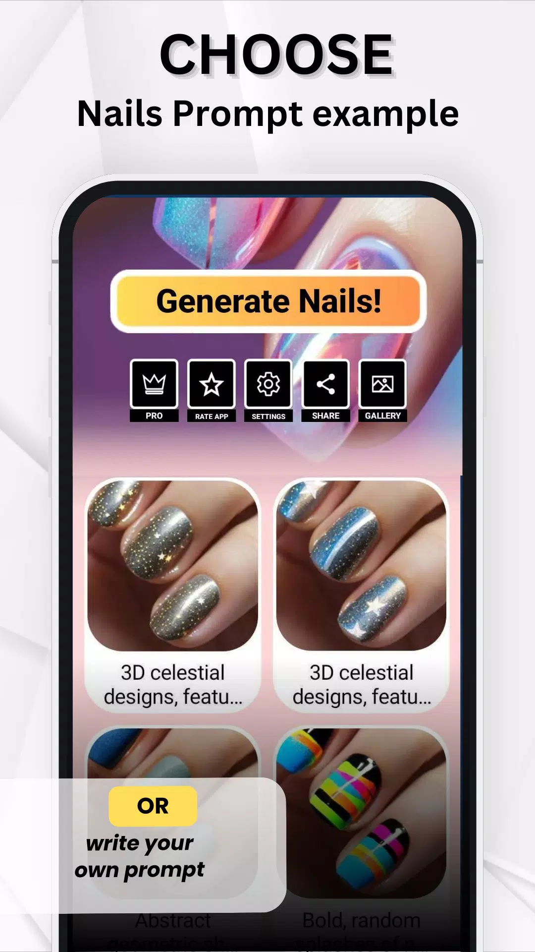 Try Nails-AI Fake Nail Designs Schermafbeelding 2