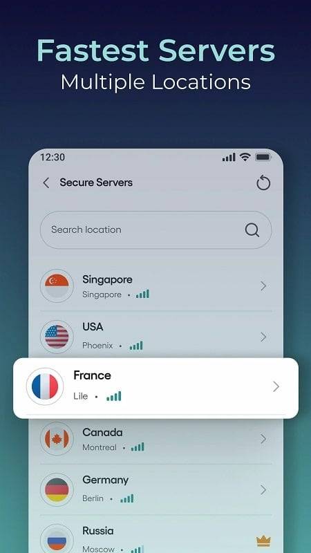 Surge VPN Capture d'écran 4