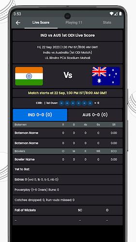 IND vs PAK Live Cricket Score Screenshot 2