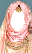 Bridal Hijab Photo Montage Captura de tela 3