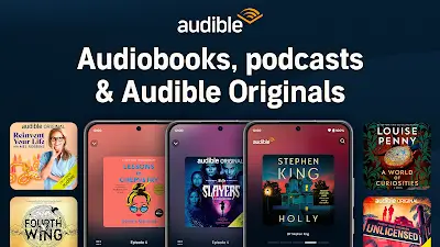 Audible: Audio Entertainment Ekran Görüntüsü 1