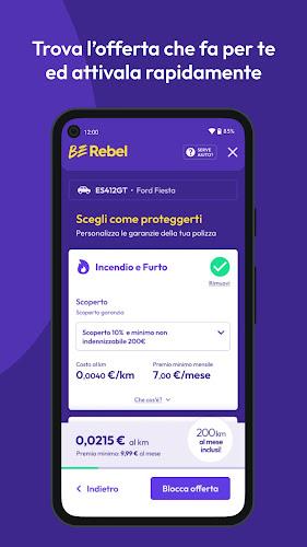 BeRebel - Assicurazione Auto Capture d'écran 3