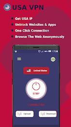 USA VPN -Safe Secure VPN Proxy Tangkapan skrin 4