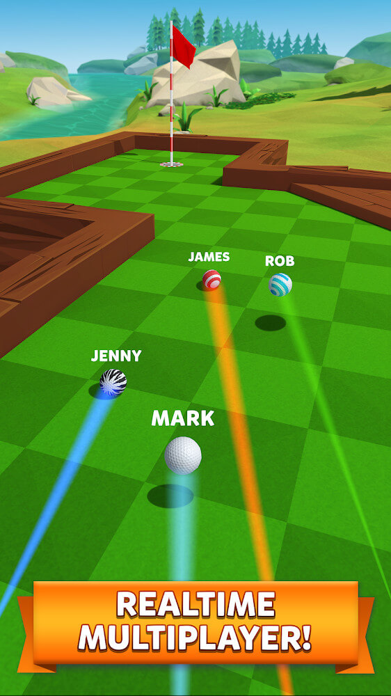 Schermata Golf Battle Mod 1