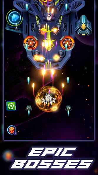 Galaxy Squad: Space Shooter Mod應用截圖第1張