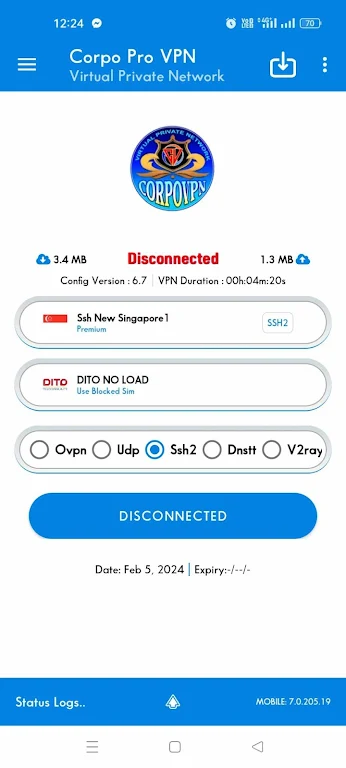 CORPOVPN PRO Screenshot 2