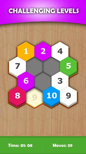 Hexa Sort Puzzle Скриншот 2