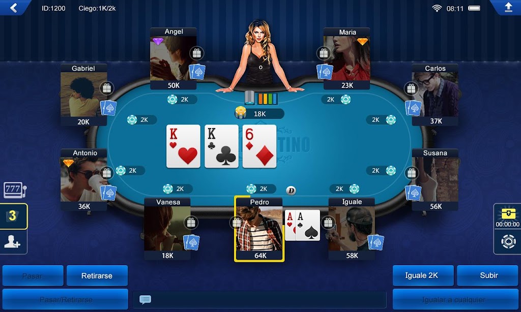 Poker Latino HD Captura de tela 3