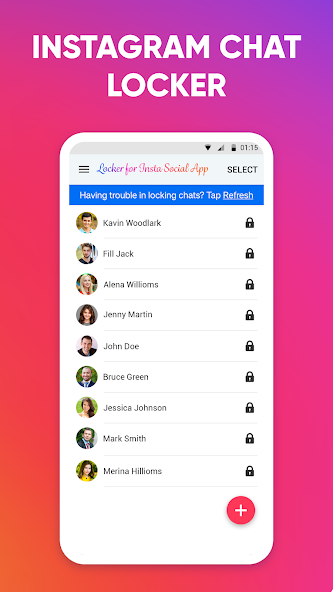 Locker for Insta Social App Mod Captura de tela 1