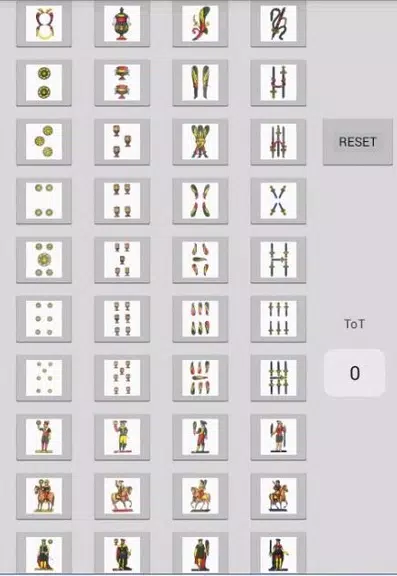 card counting napoletane cards ภาพหน้าจอ 1