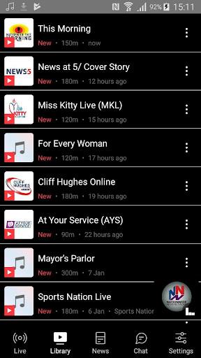 Nationwide Radio 90FM Jamaica Captura de tela 4