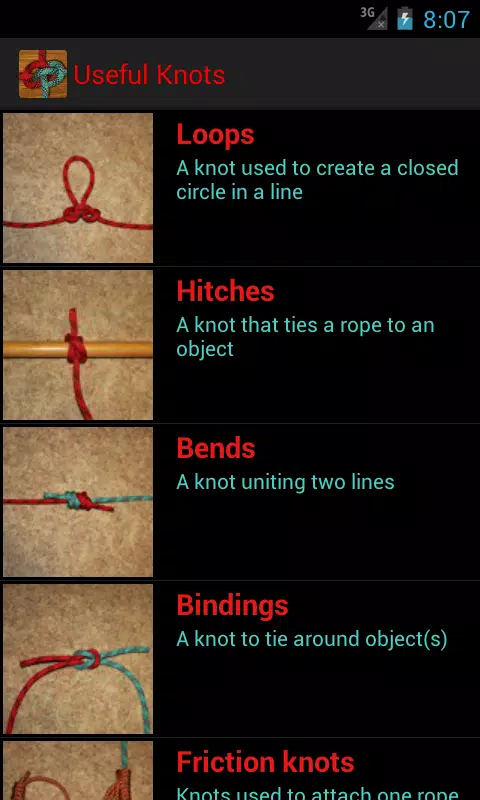 Useful Knots Ảnh chụp màn hình 1