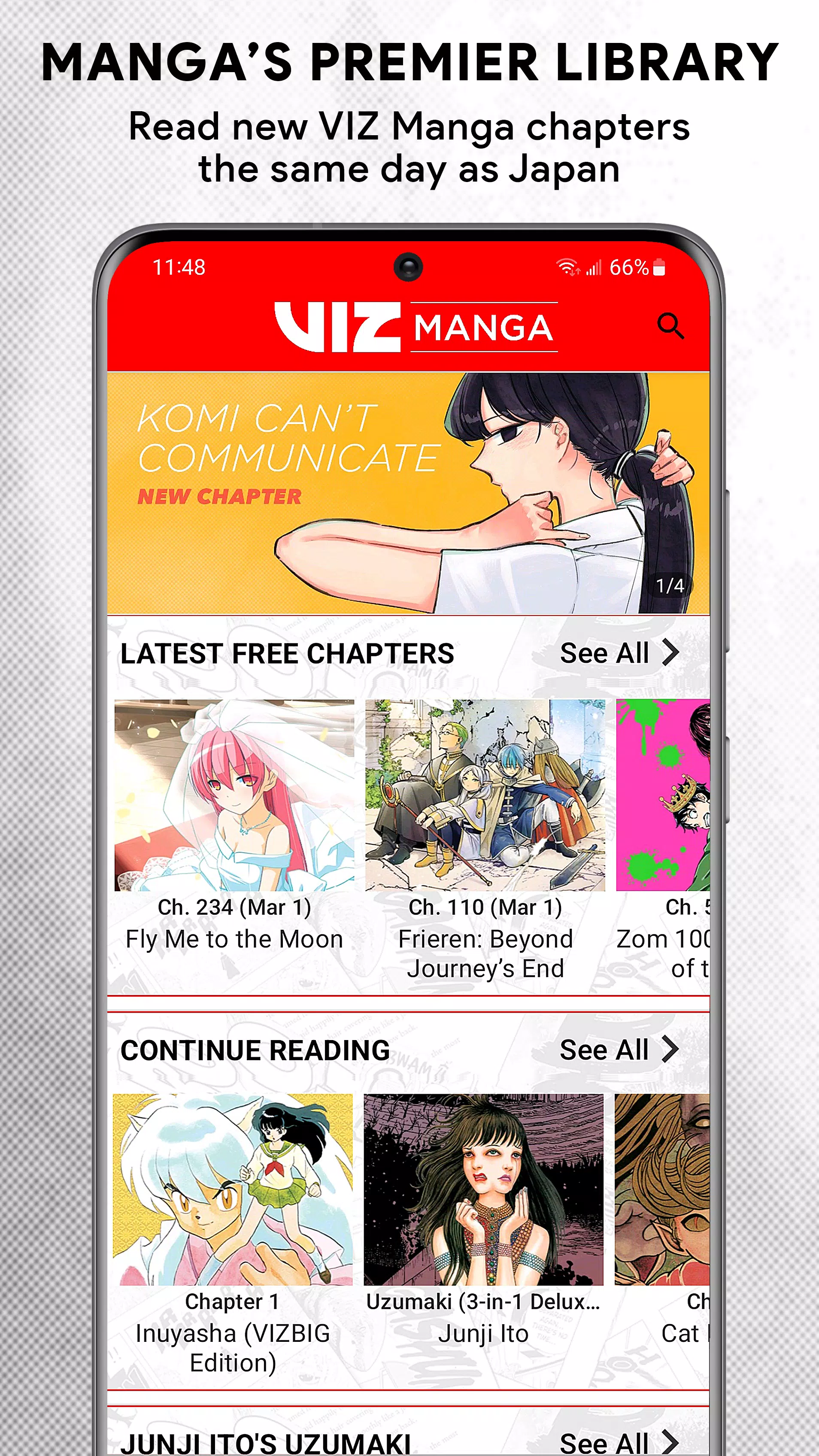 VIZ Manga स्क्रीनशॉट 1