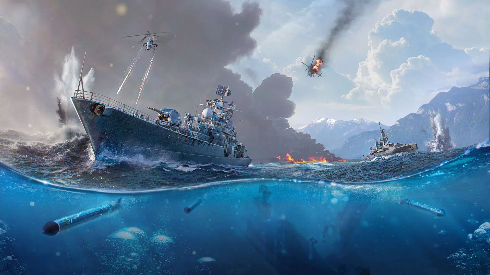 Force of Warships ဖန်သားပြင်ဓာတ်ပုံ 3