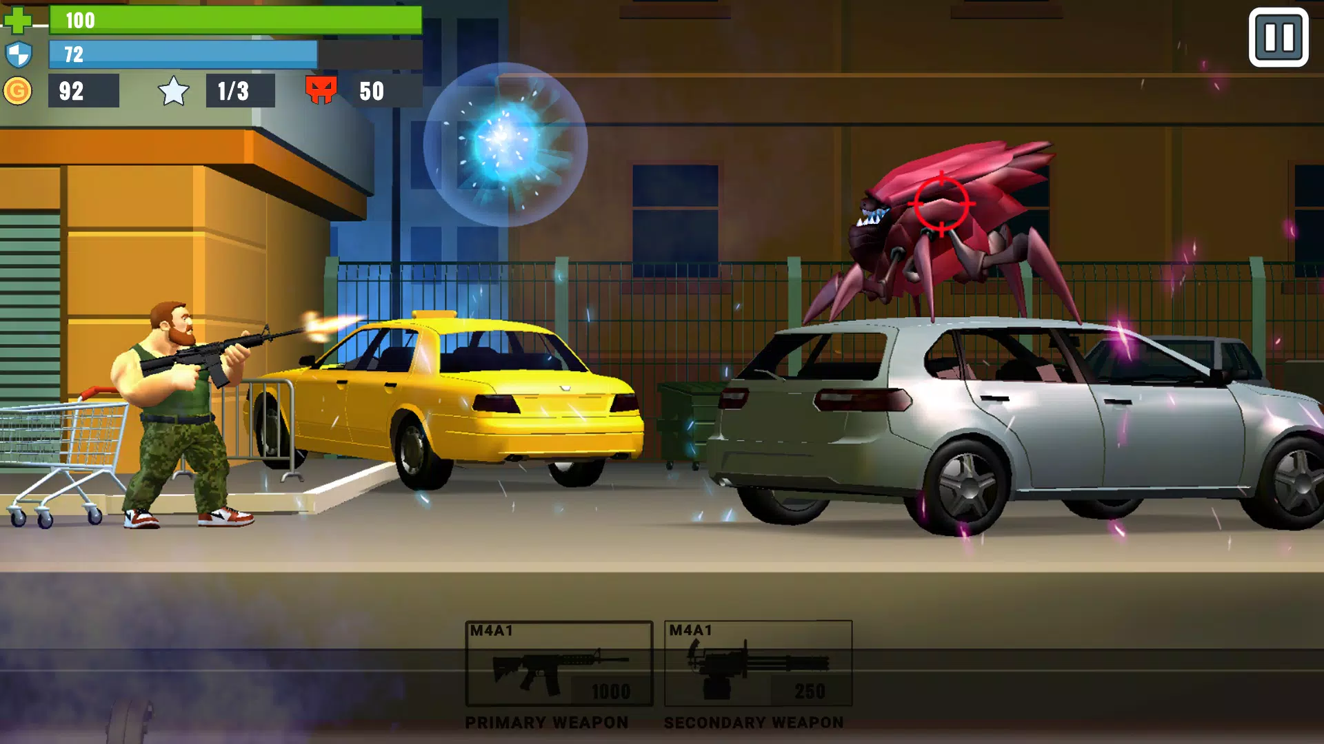 Metal Brother. 2D Offline Game Tangkapan skrin 3