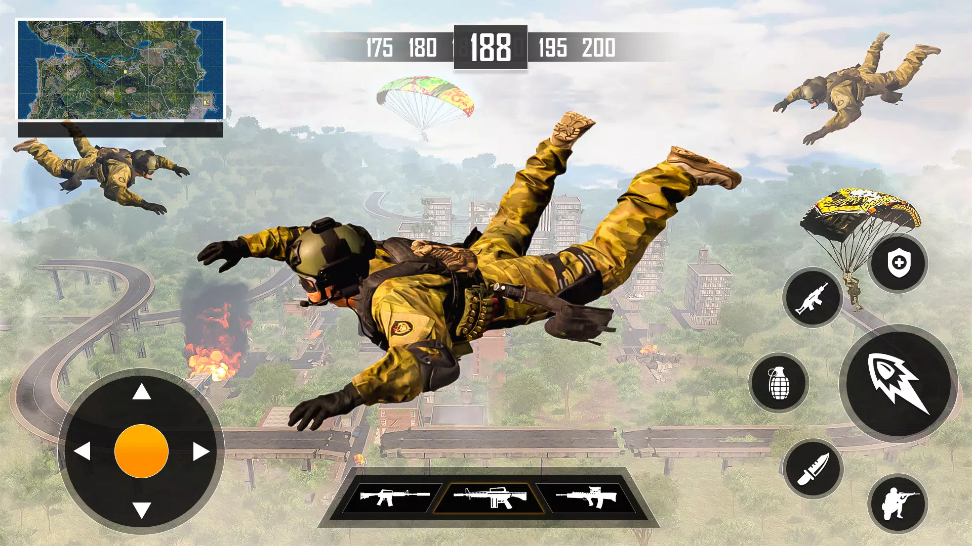 FPS Commando Mission- War Game Screenshot 1
