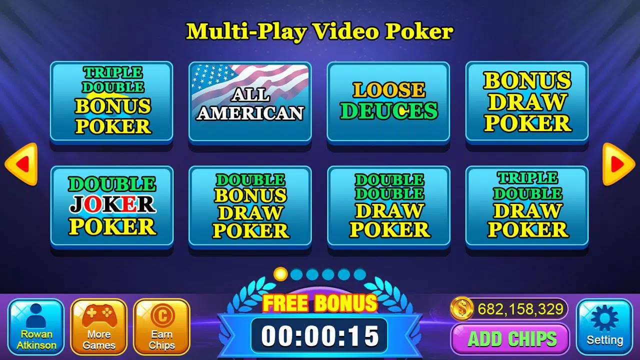 Video Poker Games - Multi Hand Screenshot 2