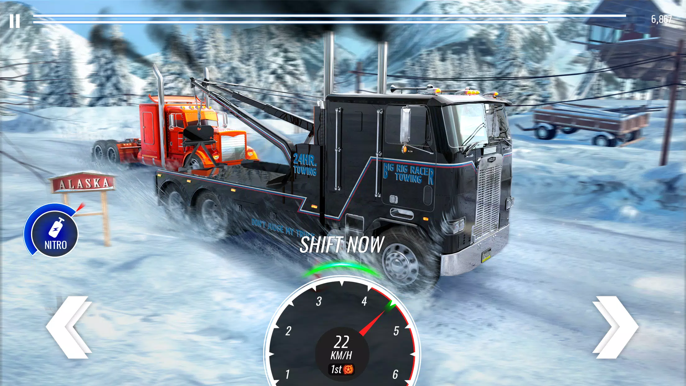 Big Rig Racing: Drag racing Screenshot 2
