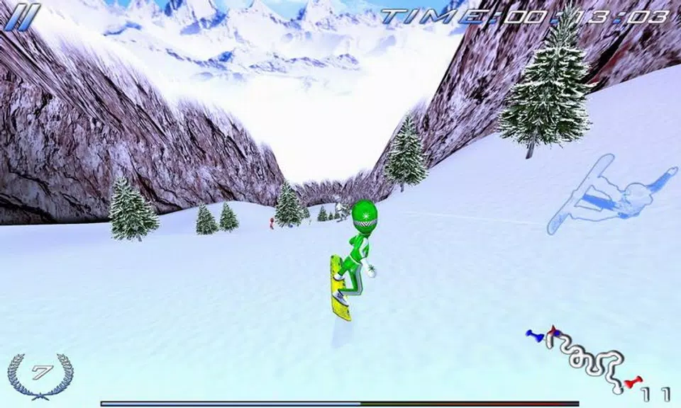 Snowboard Racing Ultimate Скриншот 2