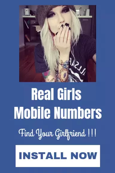 Real Girls Mobile Numbers Schermafbeelding 1