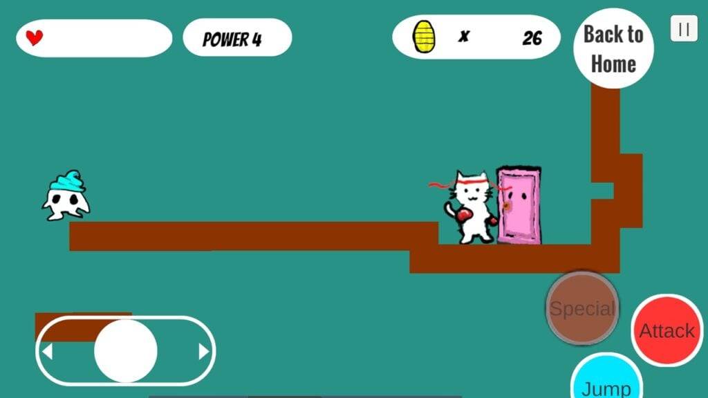 Cat Punch เป็นเกมแอ็คชั่น 2D แบบครอสติกด้านใหม่บน Android