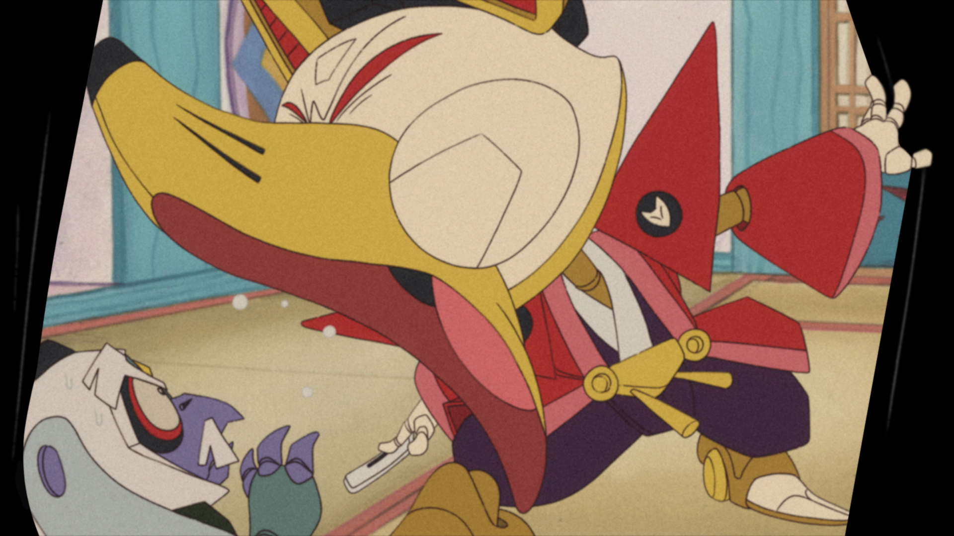 Samurai Pizza Cats combat gameplay