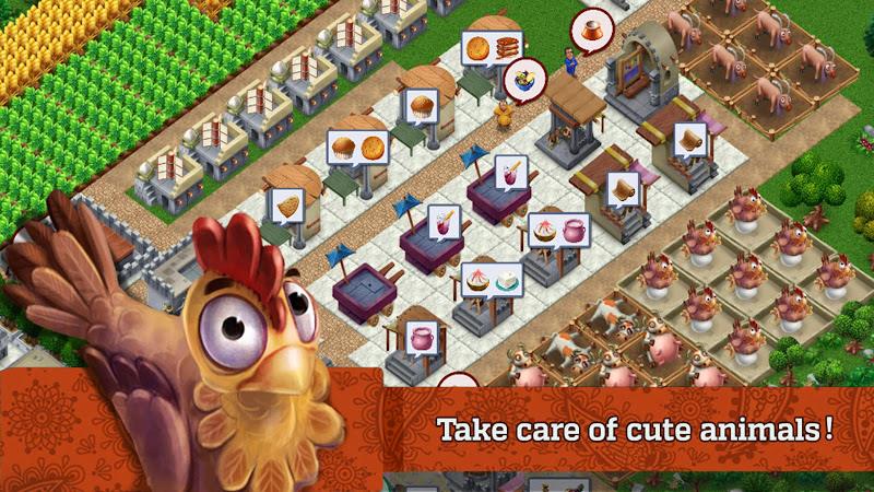 Townscapes: Farm&City Building 스크린샷 4