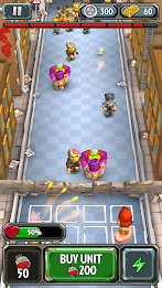 Rushero: Zombies Tower Defense Screenshot 2