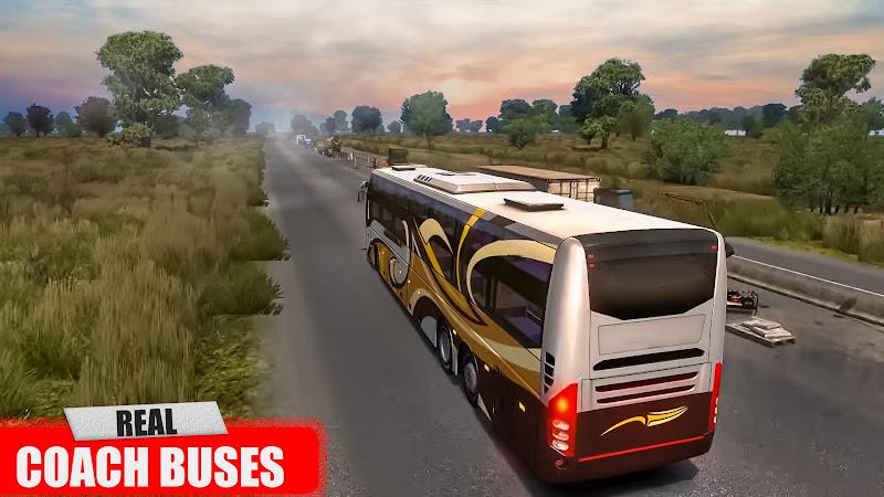 Euro Coach Bus Driving Games スクリーンショット 3