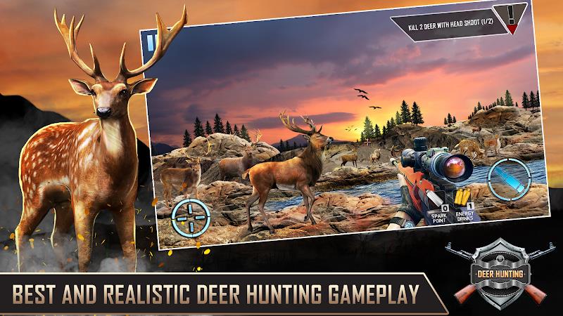 Deer Hunting Simulator Games Capture d'écran 1