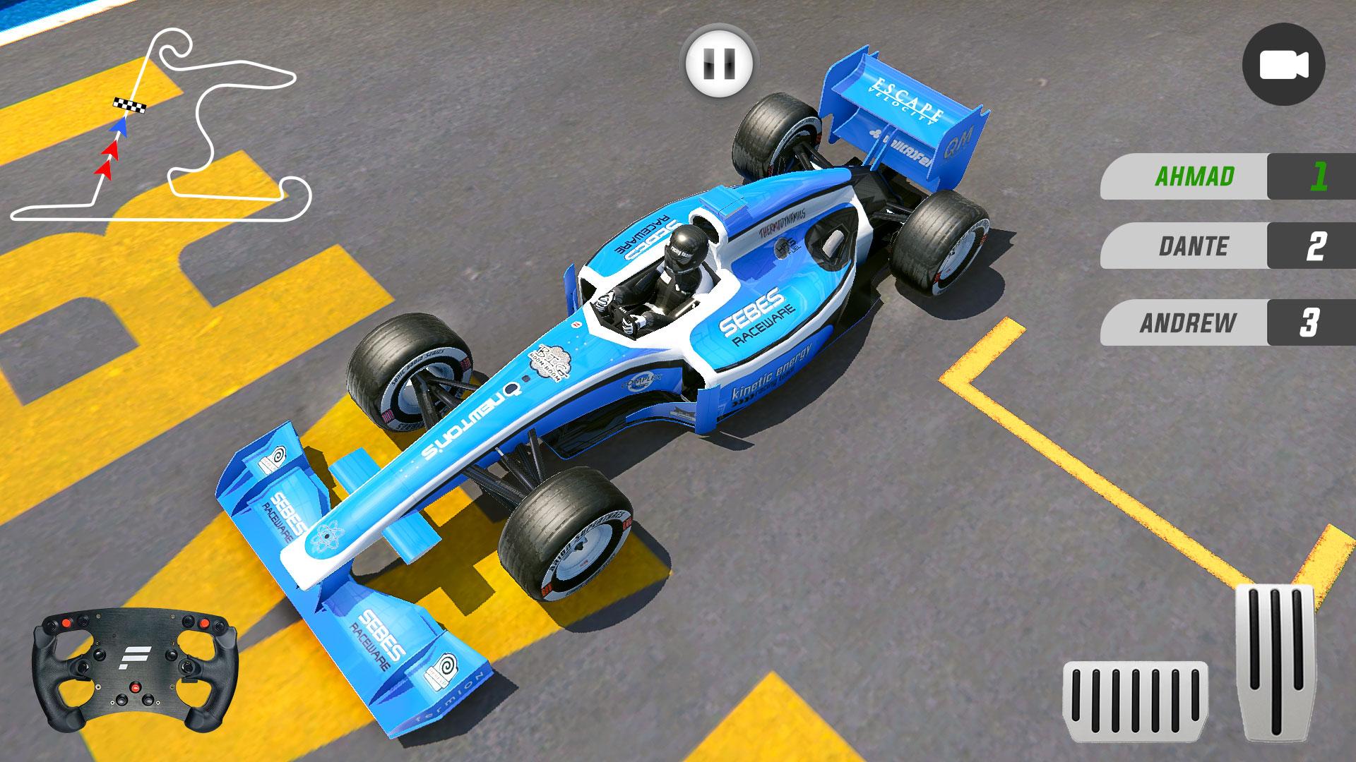 Car Racing Game : Real Formula Racing Adventure Ảnh chụp màn hình 1