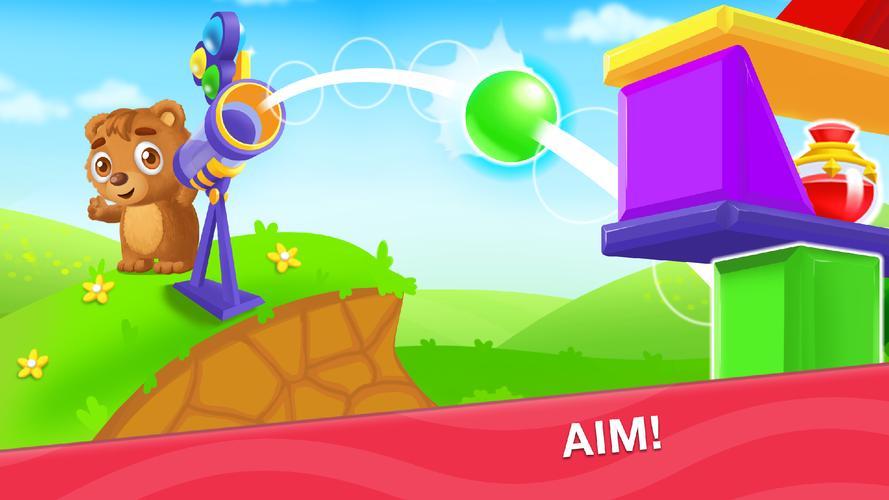 Kids shooter for bubble games应用截图第2张