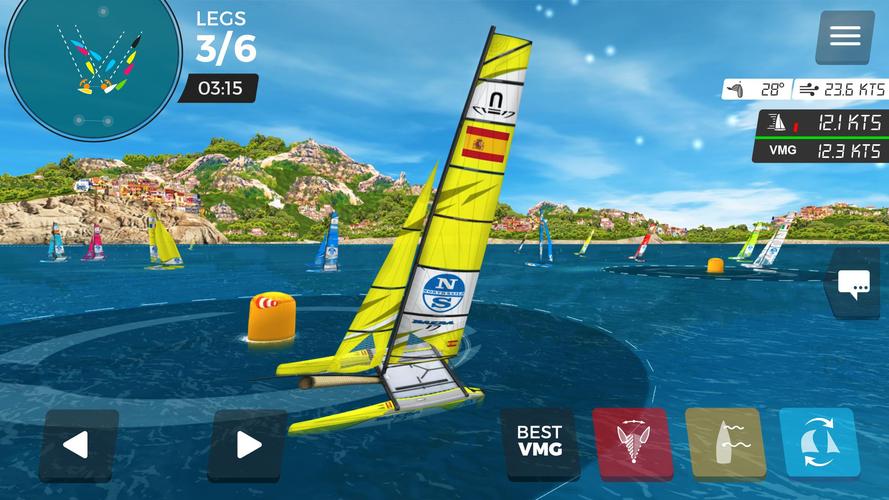 Virtual Regatta Inshore Capture d'écran 3