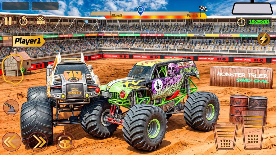 Monster Truck: Derby Games स्क्रीनशॉट 4